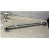 Image 8 : Chrome Shoe Rack, Two-Tier Hanging Shower Caddy, White Grab Bar, and 2 Chrome Grab Bar, 34"