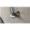 Image 9 : Chrome Shoe Rack, Two-Tier Hanging Shower Caddy, White Grab Bar, and 2 Chrome Grab Bar, 34"