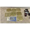Image 10 : Assorted Electrical Boxes, Intermatic T100 Series Sign Timers, Push-A-Magic Breakers, Brass Switch