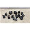Image 13 : Assorted Electrical Boxes, Intermatic T100 Series Sign Timers, Push-A-Magic Breakers, Brass Switch