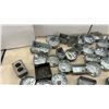 Image 2 : Assorted Electrical Boxes, Intermatic T100 Series Sign Timers, Push-A-Magic Breakers, Brass Switch
