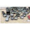Image 3 : Assorted Electrical Boxes, Intermatic T100 Series Sign Timers, Push-A-Magic Breakers, Brass Switch