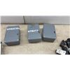 Image 5 : Assorted Electrical Boxes, Intermatic T100 Series Sign Timers, Push-A-Magic Breakers, Brass Switch