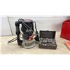 Image 11 : 4 Piwer Tools: Air Gun, Finishing Sander, Multi Tool & Router