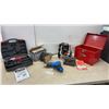 Image 1 : 4 Piwer Tools: Air Gun, Finishing Sander, Multi Tool & Router