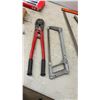 Image 4 : Paslode Impulse F350S Framing Nailer, Band Saw Blade, Pry Bar Set, Caulking Gun, Bolt Cutters