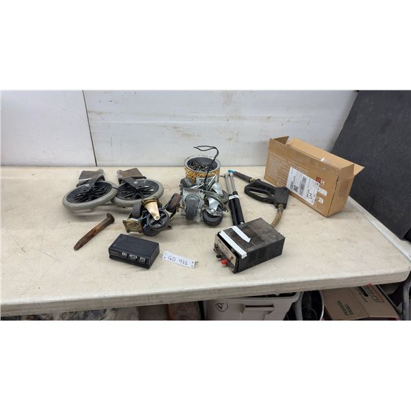 Lunar Wave LR-40617 Solid State Regulated DC Power Supply, Casters, Pressure Washer Gun and More