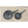 Image 6 : Cast Iron Fry Pan, 4 Piece Enamel Cookware Set