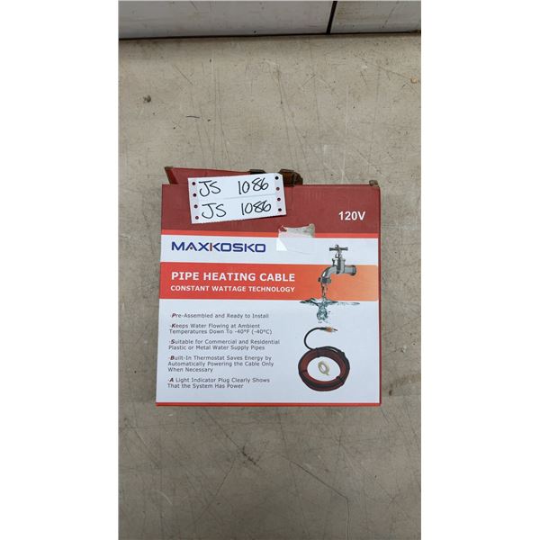 22' Pipe Heating Cable