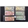 Image 1 : 2 x 1954 $1 Bill, 2 x 1973 $1 Bill, and 2 x 1986 $2 Bill