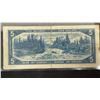 Image 9 : 2 x 1954 Canada $1 Bills, 1986 Canada $2 Bill, 1954 Canada $5 Bill, 1967 Canada $1 Bill