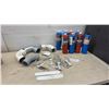 Image 1 : 8 Propane Cylinders, 14.1 oz., Elbows & Gutter Gangers