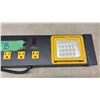 Image 2 : Prime Power Bar with 8 AC Outlets and 2 Adjustable LED Work Lights