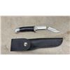 Image 9 : Vintage TECO Metal Toolbox, Porro Prism Binoculars With Leather Case, and Fixed Blade Knife