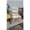 Image 3 : Three Vintage Wooden Chairs, Windsor, Slat-Back, and Spindle-Back