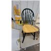 Image 4 : Three Vintage Wooden Chairs, Windsor, Slat-Back, and Spindle-Back