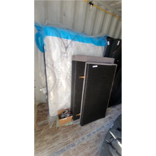 Queen Size Mattress and Headboard
