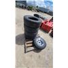 Image 1 : General Grabber APT 4x Tires LT265/65R17 All-Terrain Tires General + 14" Trailer Tire on Rim