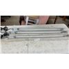 Image 1 : Set of 3 Ardron-Mackie Limited Fluorescent Light Fixtures, Style 2010E, 120V, 24W, Length 46"