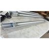 Image 2 : Set of 3 Ardron-Mackie Limited Fluorescent Light Fixtures, Style 2010E, 120V, 24W, Length 46"