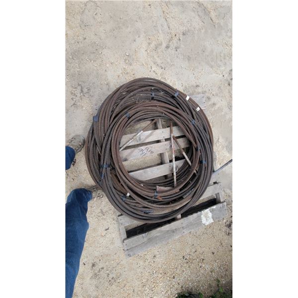 Pallet Lot of Steel Cable 3/4"
