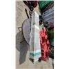 Image 1 : 8.5' x 6.5' Square Offset Patio Umbrella with Netting