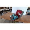 Image 4 : Underwood Portable Typewriter, Turquoise, Late 1950s, with Original Case