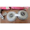 Image 2 : Two CPA Custom Towing Mirrors Model #10202 and Pair of Vintage Ford Hubcaps Screwdrivers and More