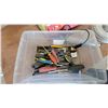 Image 5 : Two CPA Custom Towing Mirrors Model #10202 and Pair of Vintage Ford Hubcaps Screwdrivers and More