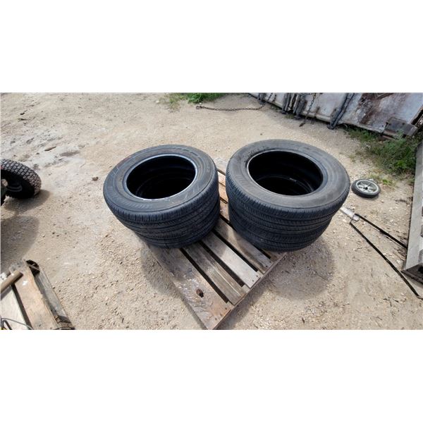 Bridgestone Ecopia All-Season Passenger Tires, 195/65R15 91H M+S, Set of Four