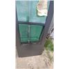 Image 6 : Brown Aluminum Full-View Storm Door and Dark Grey Exterior Door with Glass Inserts 32 x 80"+