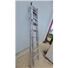 Image 2 : Aluminum Multi Ladder with Red End Caps