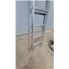 Image 4 : Aluminum Multi Ladder with Red End Caps