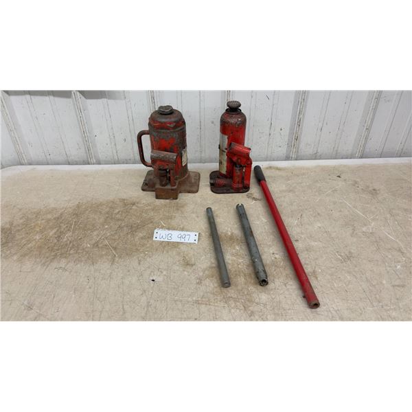 2 Hydraulic Bottle Jacks