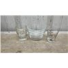 Image 4 : Handcrafted Etched Glass Duck Coasters, Pyrex Measuring Cup, Oil Lamp, Mugs and More