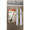 Image 10 : Box of #1260 22" Drawer Slides, Shelf Brackets, Propane Conversion Kit and More