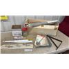 Image 1 : Box of #1260 22" Drawer Slides, Shelf Brackets, Propane Conversion Kit and More