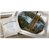 Image 6 : Thomas Kinkade Lamplight Village Collection Fountain, Cottage, Bridge, and More