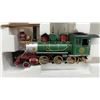 Image 2 : Thomas Kinkade's Christmas Express Electric Train Engine and Car by Hawthorne Village with Track