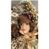 Image 6 : Collection of Five Porcelain Collector Dolls in Victorian and Winter-Themed Outfits and More