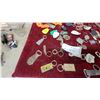 Image 3 : Collection of Vintage Advertising and Promotional Keychains and More