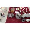 Image 2 : Vintage Metal Exit Sign, Porcelain Knobs, Insulators, Brass Hooks, and More