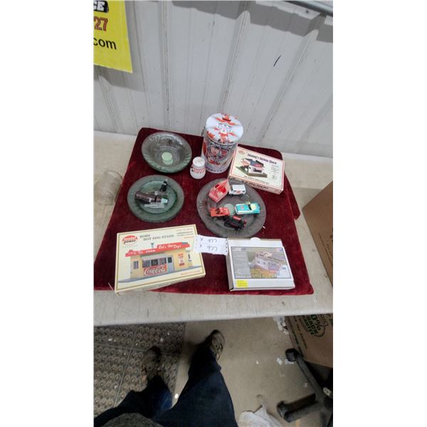 Model Power Bobs Hot Dog Stand and Johnny's Shrimp Shack HO Scale Building Kits and More
