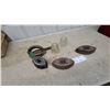 Image 1 : Antique Cast Iron Sad Irons, Glass Pin-Type Electrical Insulators, and More