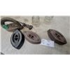 Image 4 : Antique Cast Iron Sad Irons, Glass Pin-Type Electrical Insulators, and More