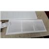 Image 2 : HDX White Steel Sidewall Grilles 14 x 8" and 30 x 8" with PlumbShop Spray Head and More