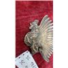Image 2 : Cast Bronze Relief Plaque Depicting Winged Mythological Figure with Fanned Wing