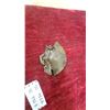 Image 4 : Cast Bronze Relief Plaque Depicting Winged Mythological Figure with Fanned Wing