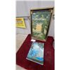 Image 1 : Maxfield Parrish "Daybreak" Framed Print and Coy Ludwig Reference Book