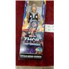 Image 4 : Hasbro Marvel Titan Hero Series Mighty Thor 12" Action Figure, Thor: Love and Thunder